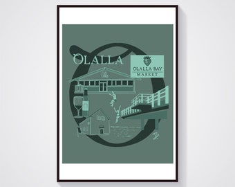 O for Olalla 8X10 Giclee Print