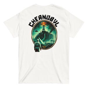 Rock Hard Bistro Shirt - Chernobyl, Ukraine, Parody Shirt, Fun Designs, Graphic T-Shirt, Cotton Shirt for Men and Women, Statement Piece