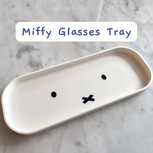 Miffy Glasses & Sunglasses Tray |  Customize Color  | Original Design | Gift For Miffy Lover | 3D Printed