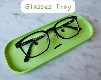 Smiski Glasses Tray | Glasses & Eyewear Holder | 3D Printed | Custom Color