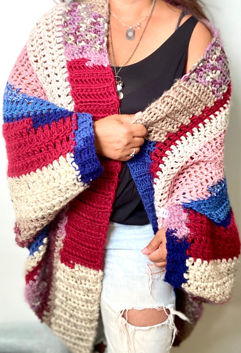 chunky cocoon cardigan