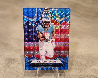 A.J. Brown Authentic Card Magnet | Handmade Football Fan Gift | Eagles