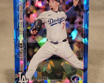 Blake Snell Authentic Card Magnet | Handmade Baseball Fan Gift | Dodgers