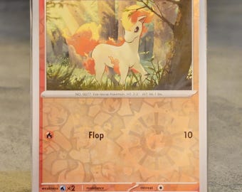 Ponyta Authentic Card Magnet | Handmade TCG Fan Gift | Pokémon
