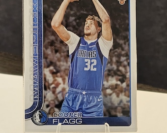 Cooper Flagg Topps Rookie Card Magnet – Mavericks NBA Fan Gift