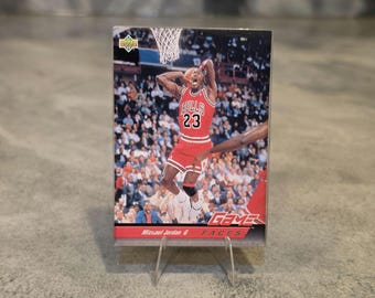 Michael Jordan 1993 Upper Deck Card Magnet - Bulls NBA Fan Gift