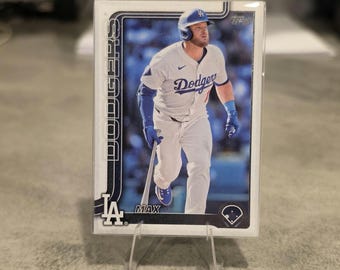 Max Muncy Authentic Card Magnet | Handmade Baseball Fan Gift | Dodgers