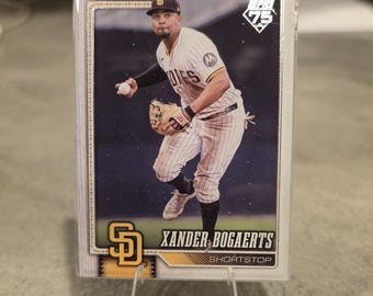 Xander Bogaerts Authentic Card Magnet | Handmade Baseball Fan Gift | Padres