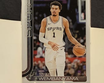 Tarjeta magnética de Victor Wembanyama Topps: regalo para los Spurs de la NBA