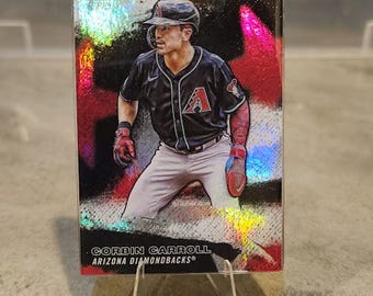 Corbin Carroll Topps Card Magnet - Diamondbacks MLB Fan Gift