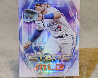 Bo Bichette Authentic Card Magnet | Handmade Baseball Fan Gift | Blue Jays