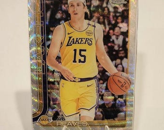 Austin Reaves Authentic Card Magnet | Handmade Basketball Fan Gift | Lakers