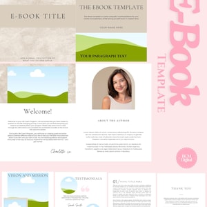 Editable Ebook Template, Small Business Canva Ebook Template, A4 , Digital Lead Magnet, Mini Training Guide Book