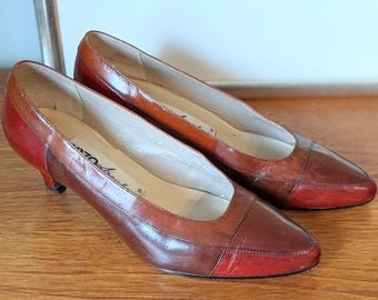 1980s Enzo Angiolini size 6.5 pumps