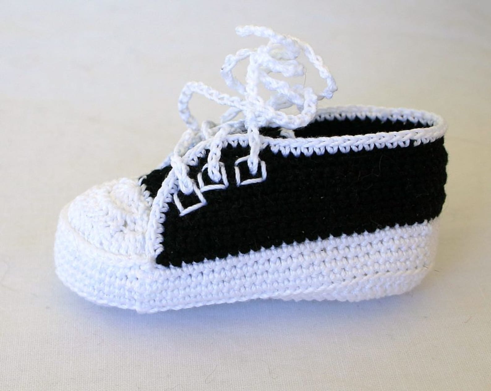 Baby Sneakers PDF Crochet PATTERN 0-3 Month Infant Tennis Shoes Soft ...