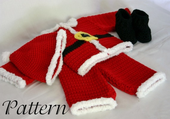 santa dress for newborn baby