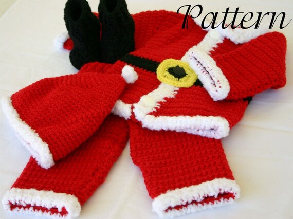 newborn santa suit