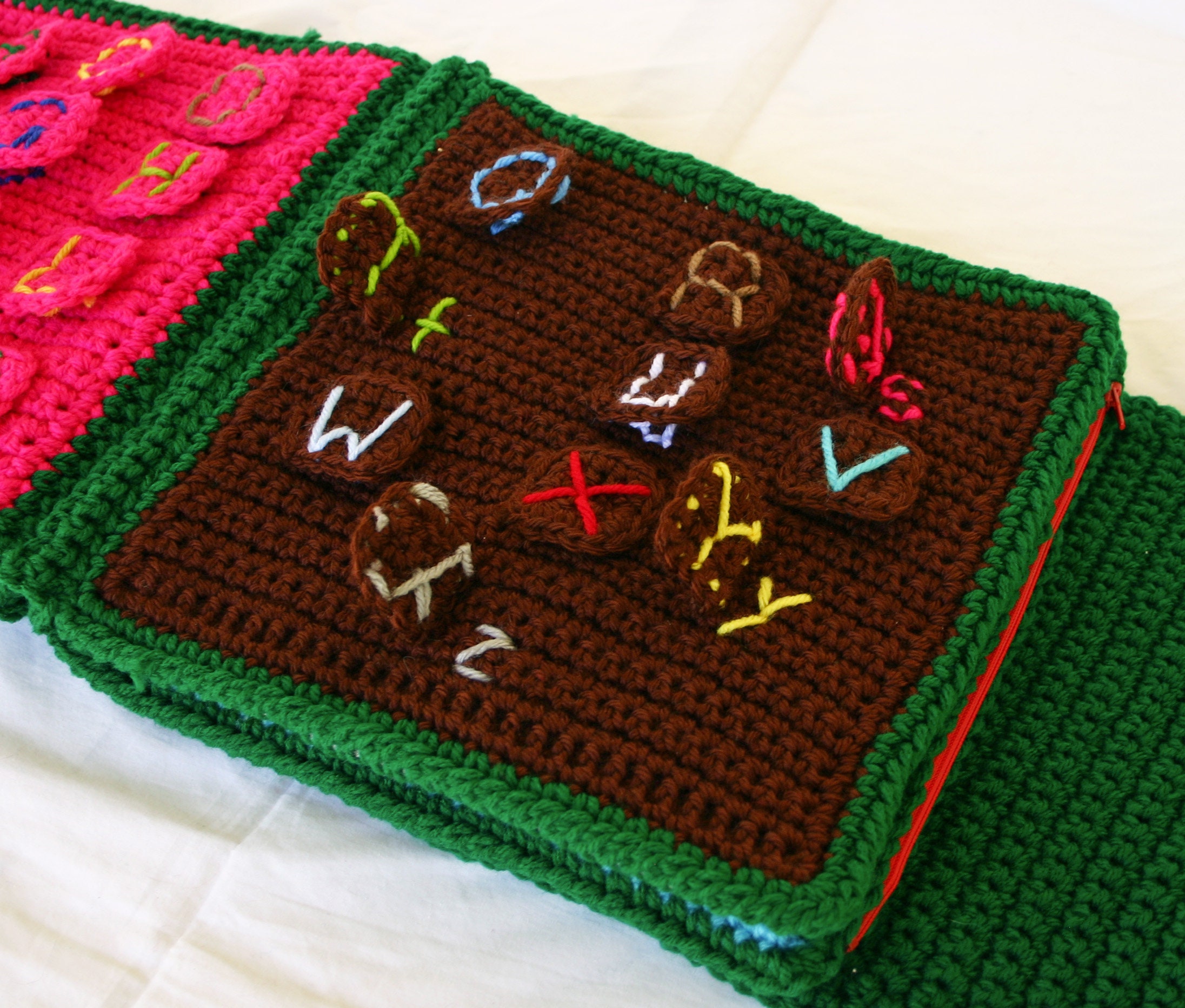 Quiet book PDF crochet PATTERN busy activity book kids | Etsy