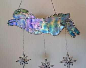 Winter Hare Suncatcher