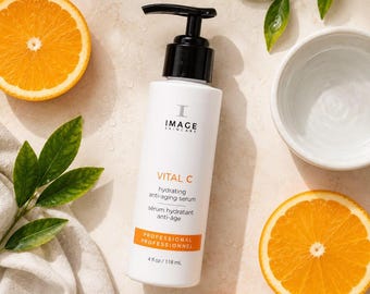 IMAGE Skincare Vital C Hydrating Anti-Aging Serum 4oz – Vitamin C Face Treatment