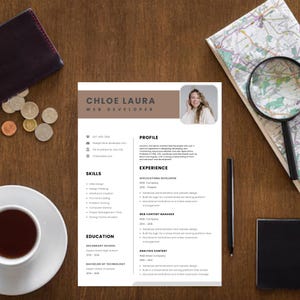 ATS Resume Template Word | Modern CV Design
