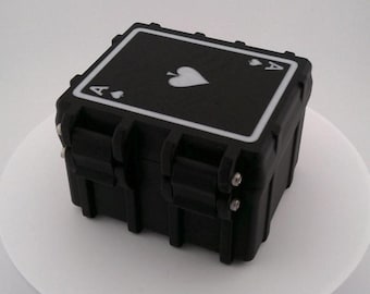 Rugged Playing Card Box / Case holds 3 decks