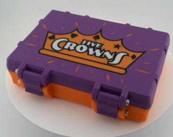 Rugged Card Box / For the game Five Crowns