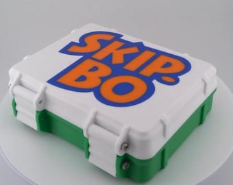 Rugged Card Box / For the game Skip-Bo