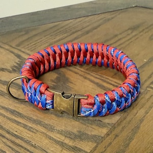 Paracord Dog Collar (Fish Bone)