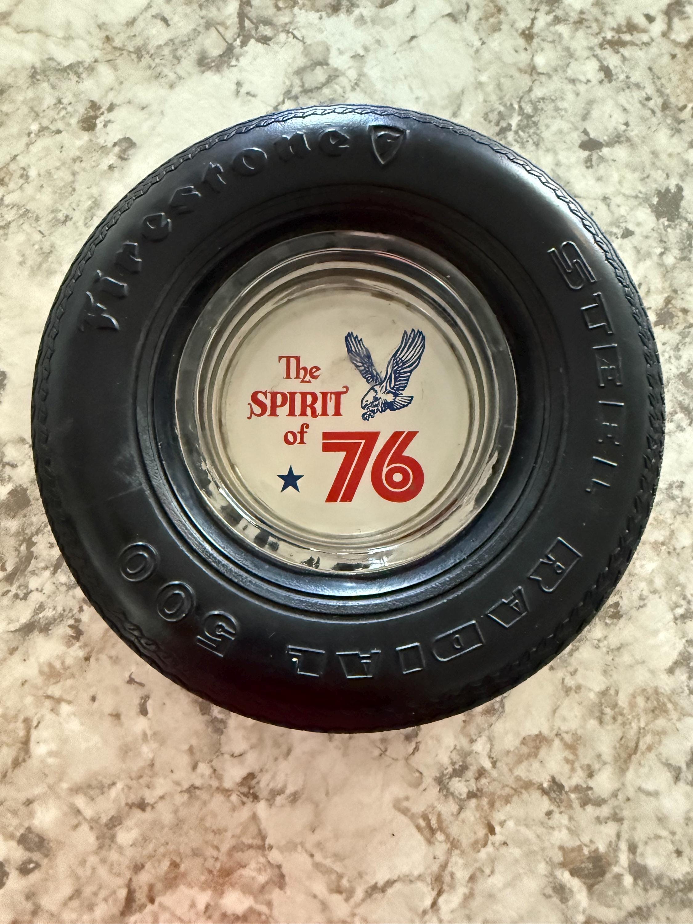 希少品 vintage Firestone 灰皿 ビンテージ ファイヤーストーン