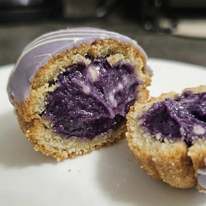 Ube Cookie Gift Box, Purple Yam Filled Cookies, Mothers Day Gift, Unique Corporate Gift, Gourmet Dessert, Oreshki