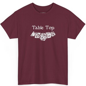 Table Top Tee - Couple Wear for D&D Players