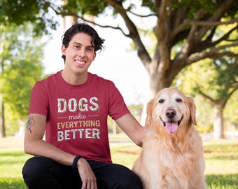 Funny Dog Lover T-Shirt: Soft Cotton Pet Owner Gift