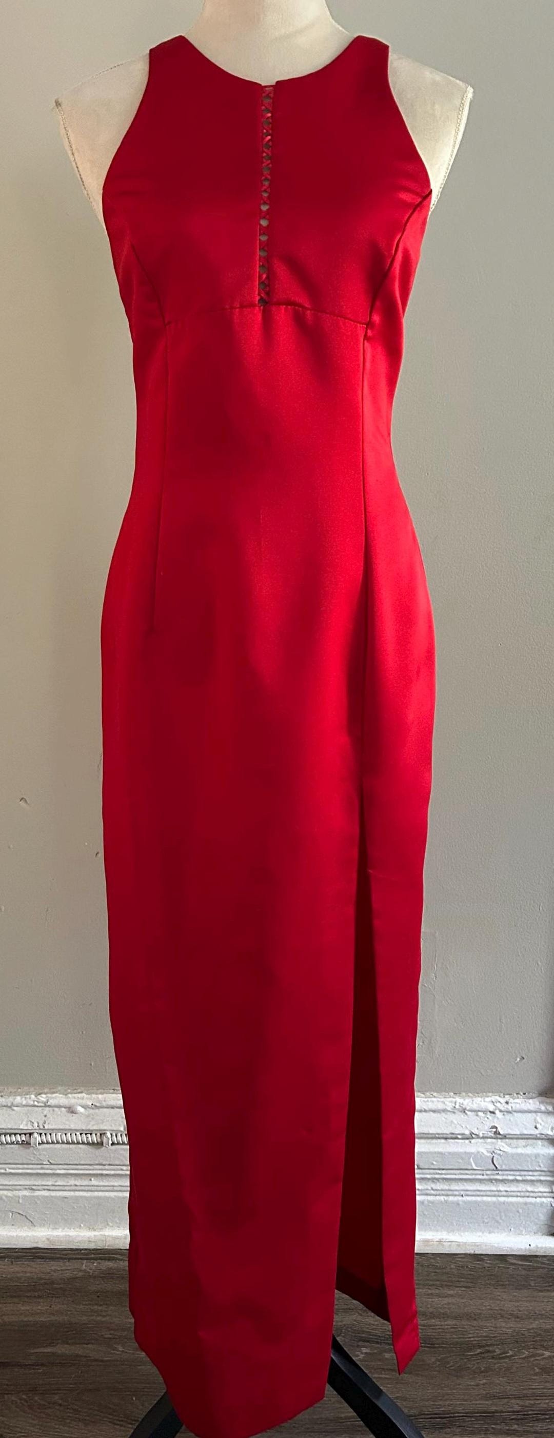 Cherry Red Vintage Jessica Mcclintock Gunne Sax Evening Dress - Etsy