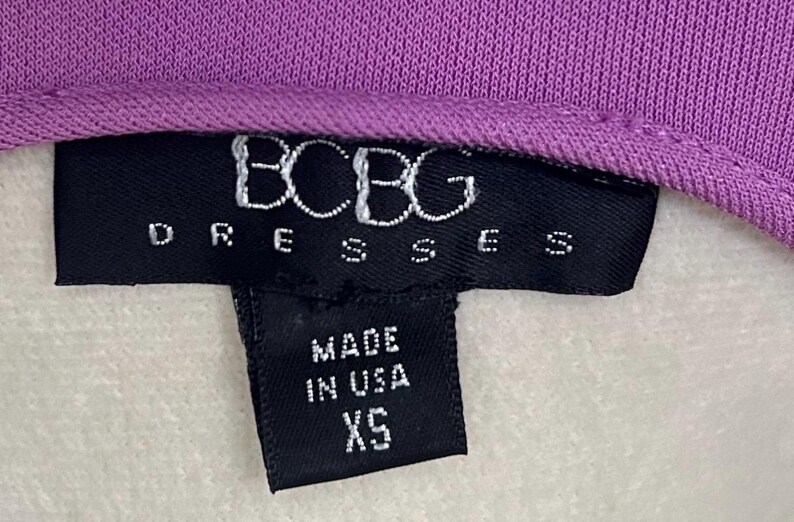 Vintage BCBG Lila Carrie Bradshaw Klänning bild 6