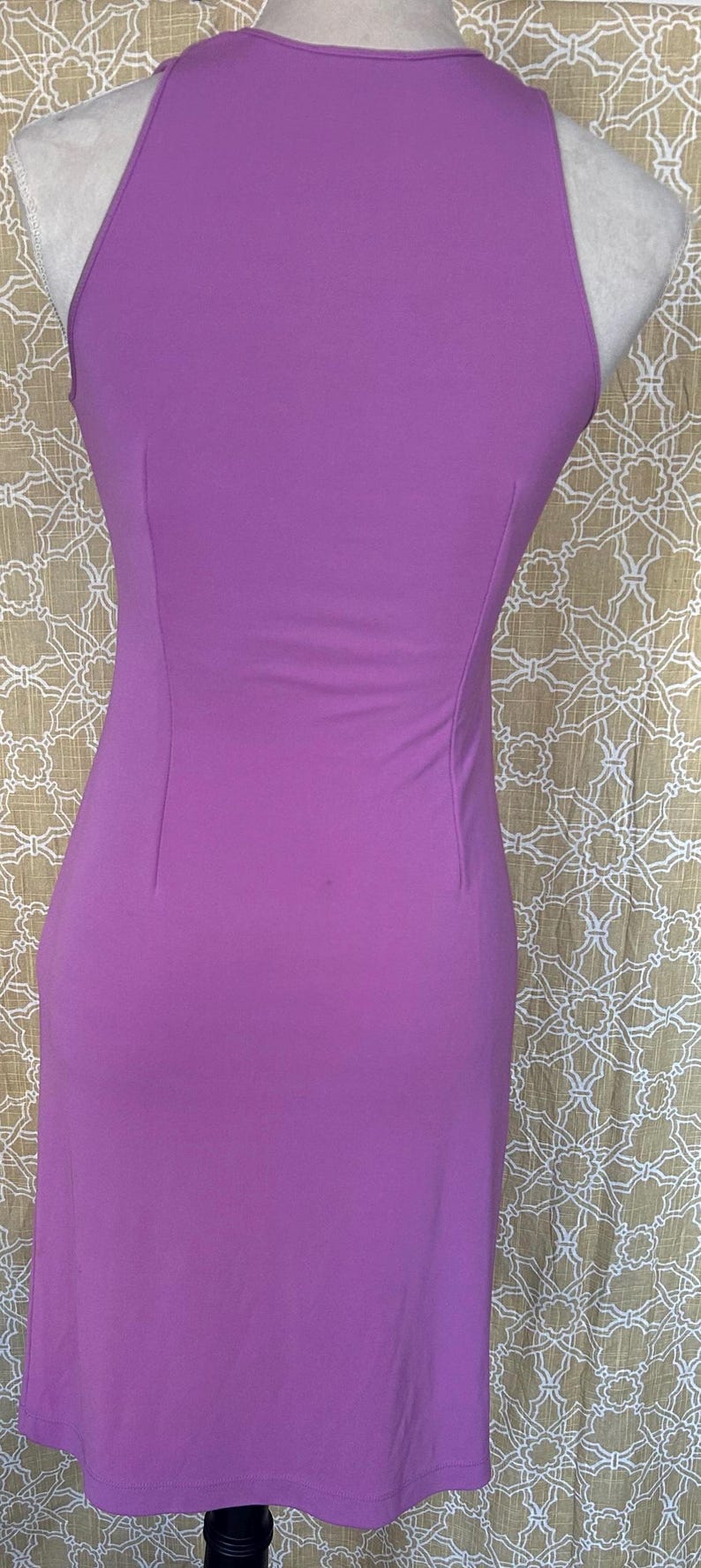 Vintage BCBG Lila Carrie Bradshaw Klänning bild 5
