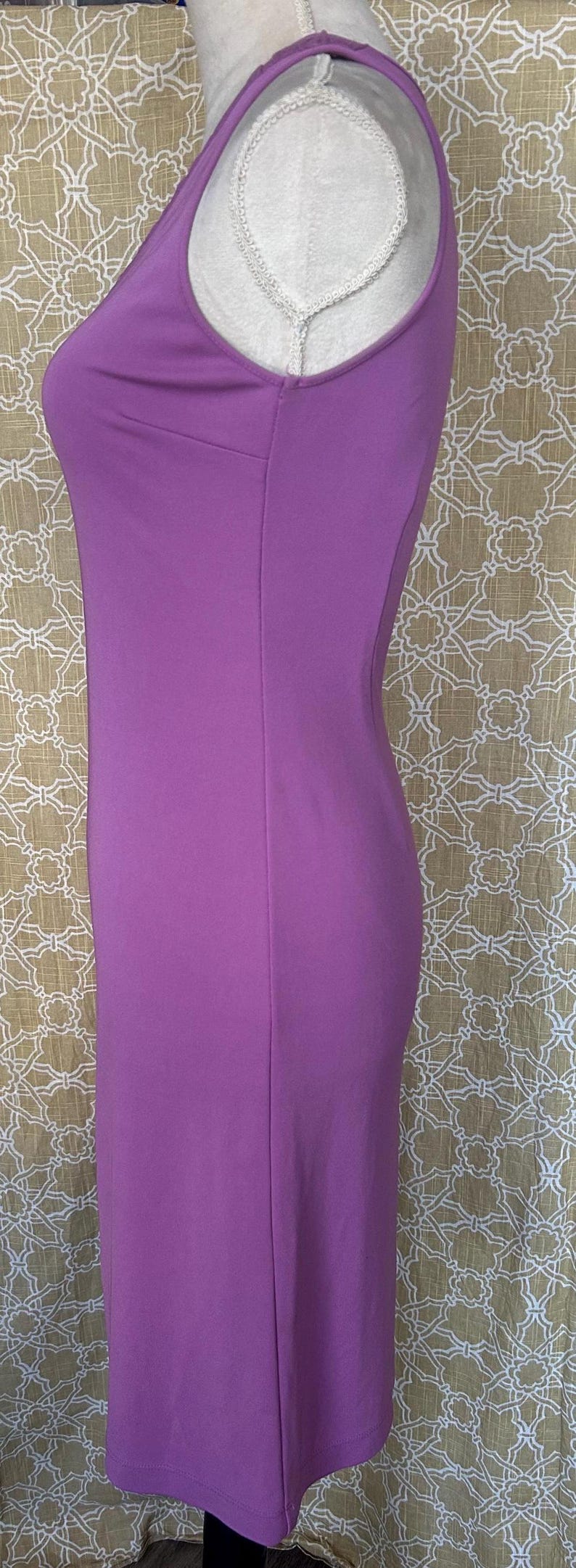 Vintage BCBG Lila Carrie Bradshaw Klänning bild 4