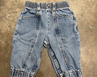 Vintage Little Levi’s Baby Denim Jeans Elastic Waist 9M
