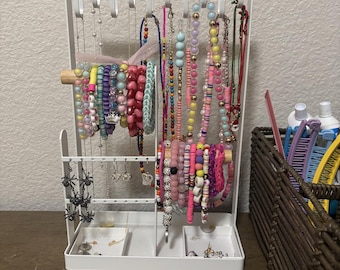 Wooden Handmade Jewelry Stand