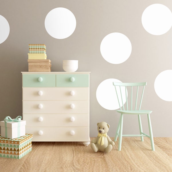 Big Circle Wall Decal Etsy