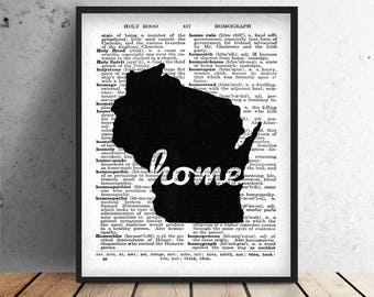 Home State Print, State Wall Art, State Print, Home Art, Home Wall Art, Map Print, State Art Print, State Prints, Home Print, Any State