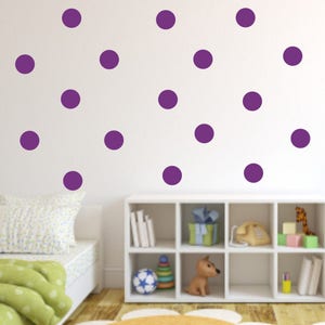 Polka Dot Wall Decals, Confetti Wall Stickers, Circle Vinyl Stickers, Dots Vinyl Wall Decals, Nursery Polka Dot Decals, Kids Room Decals