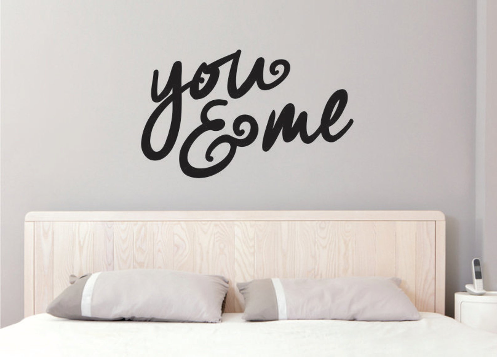 Wall Decals You & Me Wall Decal You Me Wall Decal You Etsy