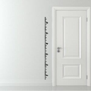 Giant DIY Growth Chart Kit Height Wall Ruler Decal Sticker