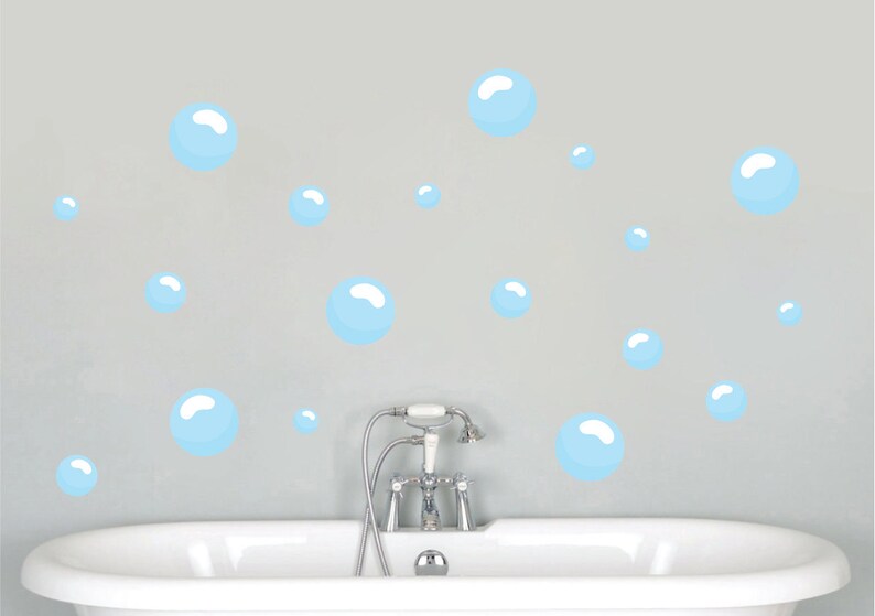 Bubbles Decal Fabric Reusable Bubble Decals Bubble Decals Etsy