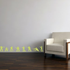 Army Men Wall Decal Toy Story Army Men Vinyl Wall Decal Kid's Room Toy Army Men Vinyl Wall Decal Child's Room Vinyl Wall Decal image 2