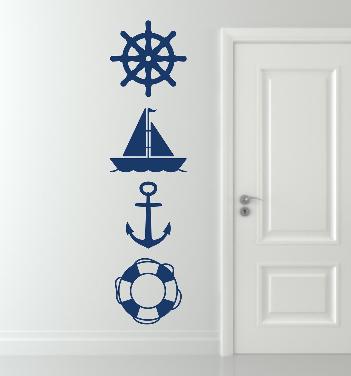 Sailor Wall Decals Nautical Wall Decals Sailor Room Decor Etsy