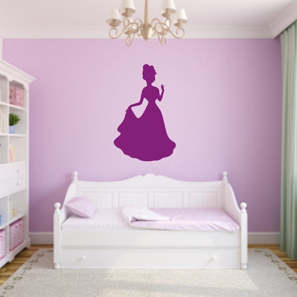 Princess Wall Decal Etsy