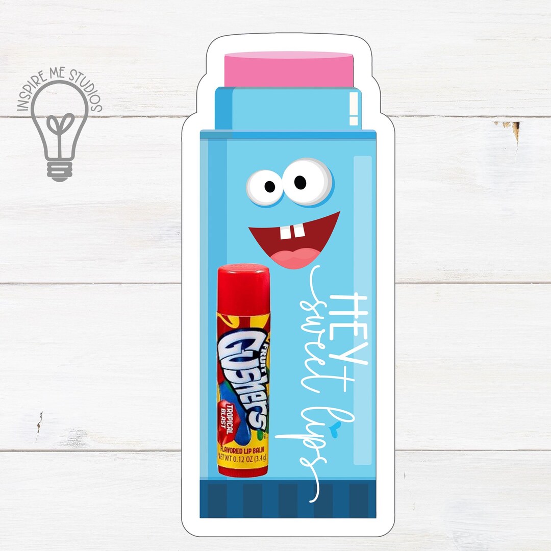 Chapstick Valentine DYI Card Printable | Kids Party - Classroom Candy ...