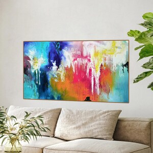 Colorful Abstract Canvas Print: Modern Bold Wall Art